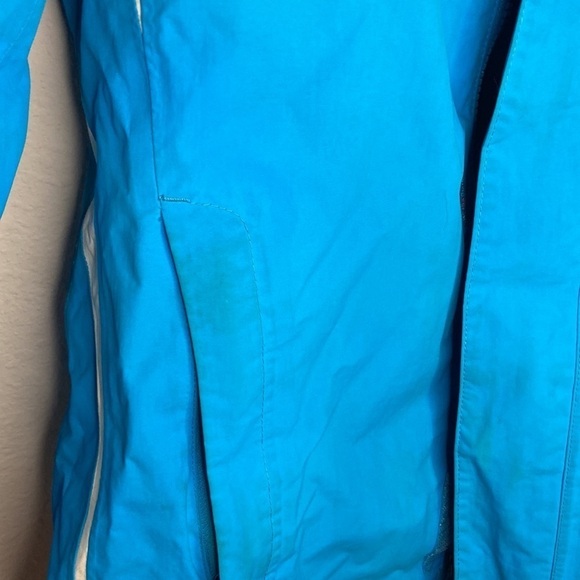 THE North Face HyVent Jacket Coat Women’s M Bright Blue - Picture 2 of 8